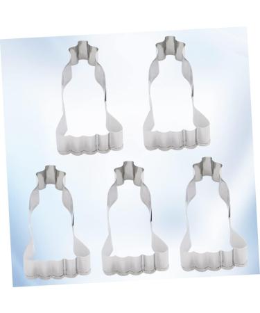 Zerodeko Cake Stencils 5pcs Decked Accessories Baby Cookie Cutters Cookies Mold Creative Die Stainless Steel Mold Metal Cookie Molds Fondant Cutters and Baking Supplies Small Tools Biscuit - Buy Online on SooperMarket.com