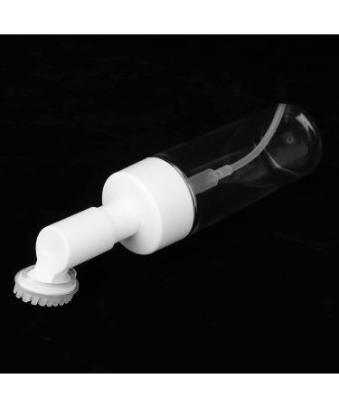 Buy Transparent Foam Bottle with Brush for Facial Cleanser Best International Shipping | #1 Foam Pump Bottle - Buy Online on SooperMarket.com
