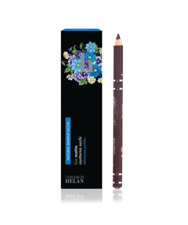 Helan I Colori - Flawless Brown Eyeliner Pencil with Vitamin E & Vegetable Oils for Long-Lasting Contouring and Shading - Smooth & Soft Bio Eye Pencil for Perfect Eye Make Up - Made in Italy Chestnut Chestnut 1 count (Pack of 1)
