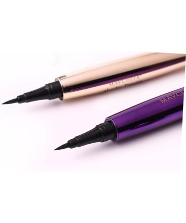 Mikinona 3pcs Women Eyeliner Thickening Effect Eyeliner Eye Liner Pencils Waterproof Eyeliner Pencil Purple - Buy Online on SooperMarket.com