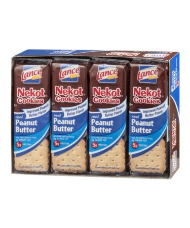 Lance Nekot Cookie Sandwiches Real Peanut Butter On-The-Go Packs - 8 Pack - Buy Online on SooperMarket.com