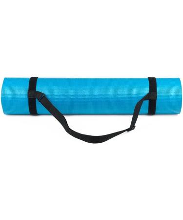 Black Yoga Mat Velcro Carry Strap | Convenient Mat Transport - Buy Online on SooperMarket.com