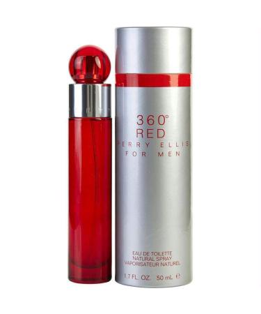 Perry Ellis 360 Red By Perry Ellis For Men. Eau De Toilette Spray 1.7 Ounces - Buy Online on SooperMarket.com