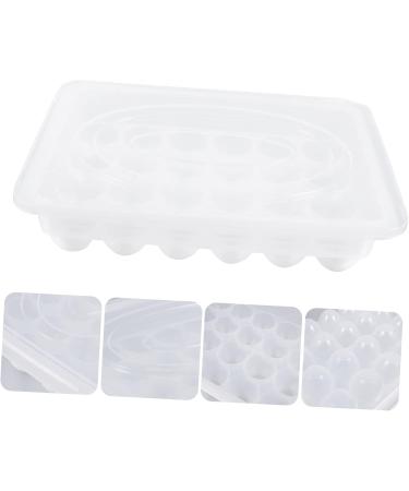 OSALADI 1pc box Container Egg Household Compartment Kitchen Preservation Holder Home Crisper Food -grid - Buy Online on SooperMarket.com