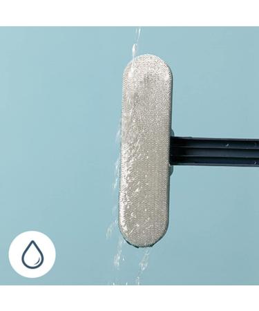 Kliplinc Glass Wipe Rip Free Windows Net Professional Household Cleaning Tool Scratching Double-Sided Brush A - Buy Online on SooperMarket.com