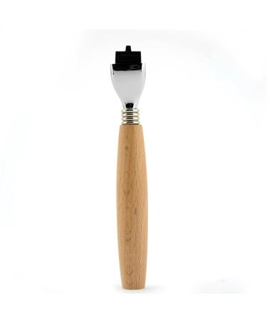 Magideal Traditional Shave Set - Easy-to-Use Manual Shaving with Wooden Handles for Men | Portable & Ideal for Home Use - Buy Online on SooperMarket.com