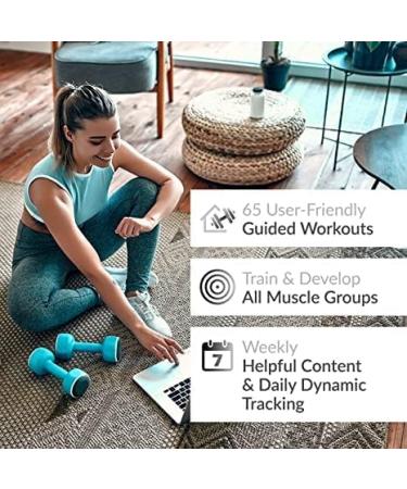 The Dumbbell Home Workout Journal. 13-Week Program. Fitness Planner / Workout Book that only requires dumbbells. Tells you exactly what to do and how to track progress. Provides completely guided workouts  # of sets to do for each exercise  # reps to aim  - Buy Online on SooperMarket.com