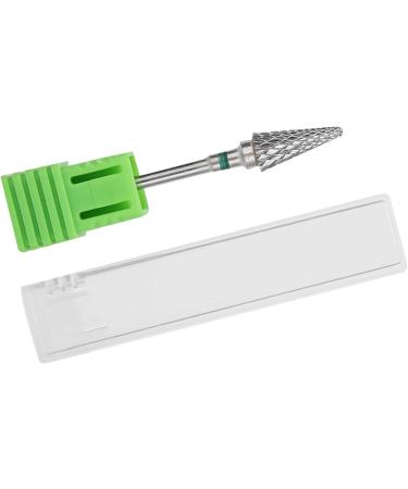 Tungsten Steel Nail Art Manicure Drill Electric Pedicure Manicure Grinding Head (Green Label) Gr nes Etikett - Buy Online on SooperMarket.com
