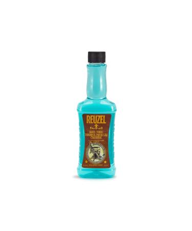 Reuzel Hair Tonic - Oil Free Formula - Won't Weigh Hair Down - Nostalgic Barbershop Fragrance - Restores Healthy, Natural Looking Shine - Can Be Used As A Cutting Lotion On Wet Hair - 16.9 Oz