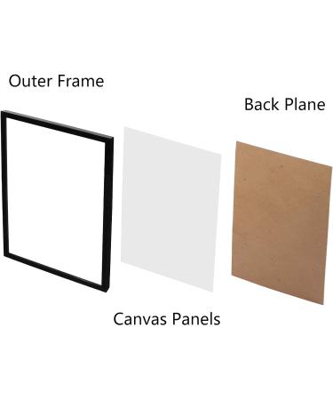 CABAX 12x16 Inch Diamond Painting Picture Frames - Pack of 2 Black Frames with Acrylic Protection and Hanging Kit for 30x40 Diamond Painting Arts, Photos, Posters - Buy Online on SooperMarket.com