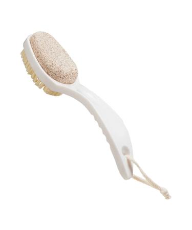 TROONZ Foot Brush and Pumice Stone - Multifunctional Foot Scrubber and Callus Remover for Feet | Gentle Foot Care Tools Anti-Slip Foot Scrubber Anti-Slip Pumice Stone for Feet Men and Women