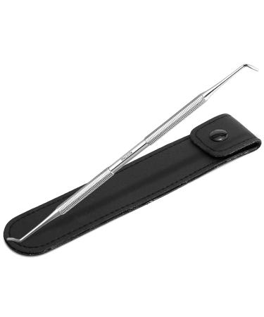 Corner lifter foot care foot care instrument with case stainless steel medium-length width ends nail lifter nail care double instrument pedicure instrument.Quality from specialist retailing Medium -length width end