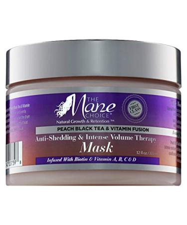The Mane Choice - Peach Black Tea Vitamin Fusion Mask 12 Fl Oz (Pack of 1) PED004