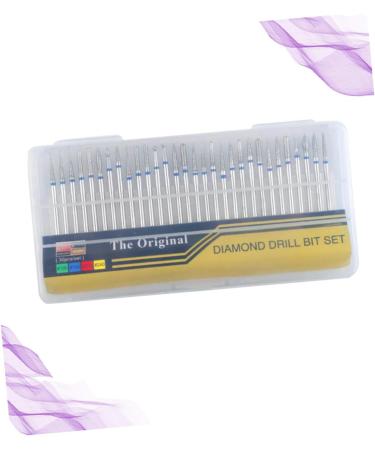 FRCOLOR 30pcs Nail Drill Tips Nail Art Tool Kit Manicure Drill Bits Diamond Drill Bits Manicure Tools and Equipment Nail Drill Bits Nail Grinding Head Sanding Removal Tool Clean - Buy Online on SooperMarket.com