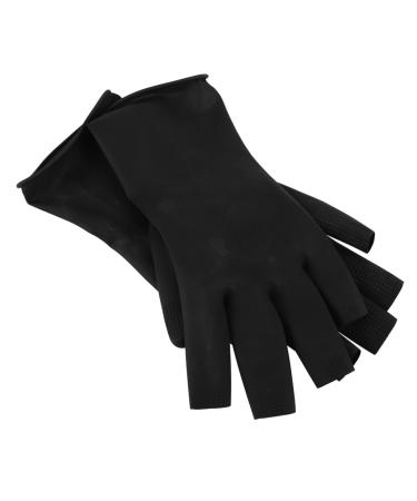 Gogogmee 1 Pair Waterproof Gloves Hair Styling Accessories Gloves for Hair Dye Accessories for Professional Hair Coloring Accessories Hair Dye Gloves Hair Dye Salon Gloves Hair Salon Rubber 24.50X13.00X0.10CM