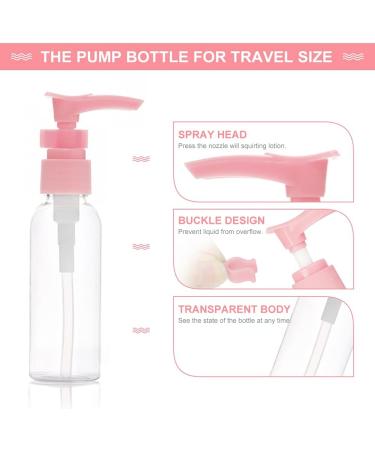 ANKROYU Travel Bottle Set Leak Proof Shampoo Liquid Squeeze Bottle Refillable Cosmetic Container for Shampoo/Body Wash/Lotion(6 Sets-A) 6 Sets A - Buy Online on SooperMarket.com