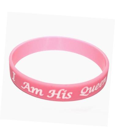 MAGICLULU 4pcs Valentines Day Gift Connecting Bracelets for Couples Wedding Party Gifts Bf and Bracelets Couple Bracelets Valentines Day Bracelets Silicone Slap Bracelets Lovers Earrings As Shown 20X6.4X1.2cm - Buy Online on SooperMarket.com