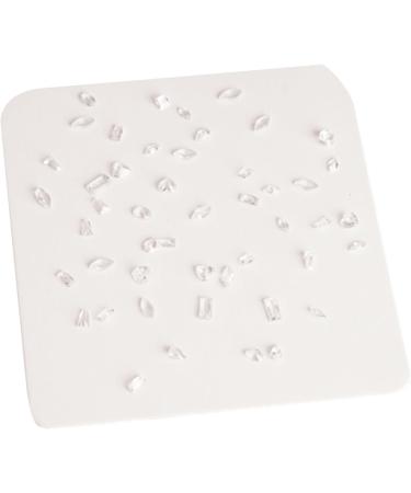 50pcs 3D Nail Pointed Bottom Glass Rhinestones Nails Art For Projects And Clothing Embellishments Nail Embellishments Translucent powder - Buy Online on SooperMarket.com
