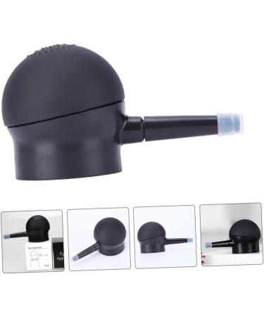 HAPINARY 2 Pcs Silicone Nozzle Fiber Applicator Hair Fibers Pump Spray Nozzle Hair Dye Tools Black - Buy Online on SooperMarket.com