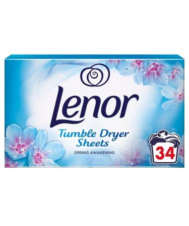 UKDD Tumble Dryer Sheets Spring Awakening 34 per pack - 102 Sheets