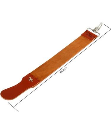 Delaman Double Genuine Leather Razor Strop for Straight Razor and Folding Knife Sharpening - Buy Online on SooperMarket.com