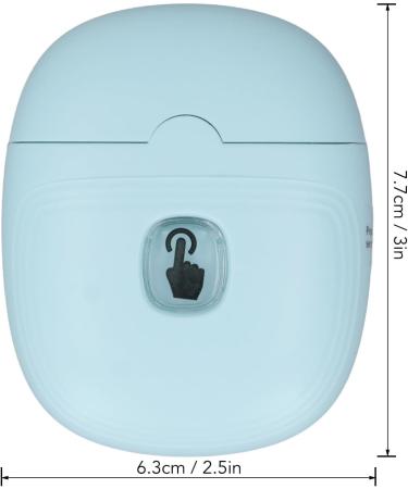 Electric Nail Clippers Multi-Function Electric Safety Nail Clippers for Adults for Toenails (Blue) - Buy Online on SooperMarket.com