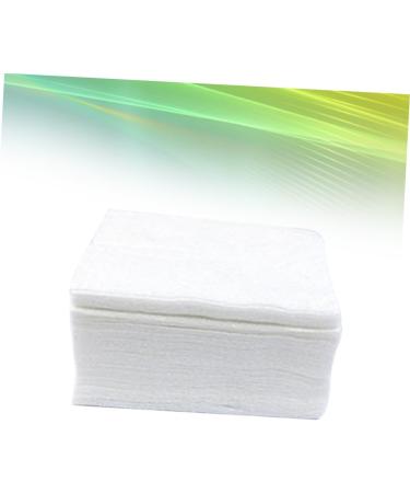 DOITOOL 100pcs Cotton Nail Polish Remover Pads - Comfortable Thin Makeup Rounds for Baby Skin Care & Easy Removal | White Boxed Quality - Buy Online on SooperMarket.com