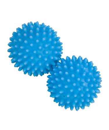 TV Time Direct Clothes Laundry Dryer Reusable Fabric Softener Balls - Blue- 2 Pack