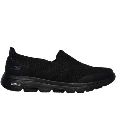 Skechers Men's Gowalk 5-Elastic Stretch Slip-on Loafer Sneaker 10.5 Black - Buy Online on SooperMarket.com