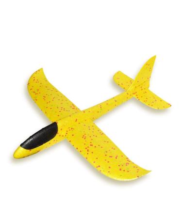 Dlb Airplane Toy Outdoor Throwing Glider 36cm Yellow