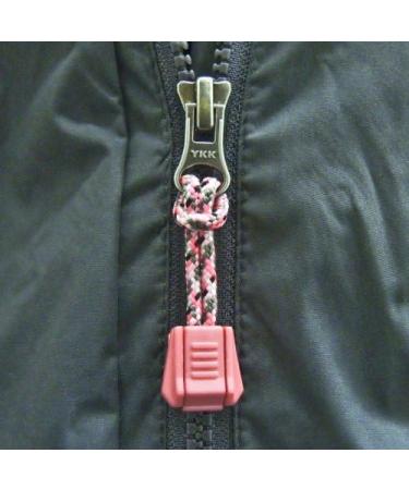 Paracord Planet Zipper Pulls - 5 Pack Black/Black - Various Color Combinations - Buy Online on SooperMarket.com