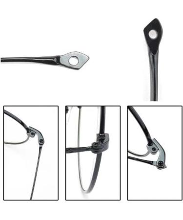 Ranara Vintage Silver Replacement Glasses End Tips & Legs | Stylish Metal Accessories | 1 Pair - Buy Online on SooperMarket.com