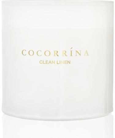 Cocorr na Clean Linen Candle - 110-Hour Burn 3 Wicks Natural Soy - Perfect Christmas Gift (1300g) - Buy Online on SooperMarket.com