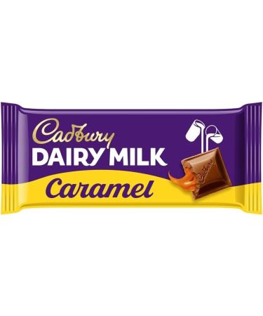 Milk Caramel Chocolate Bundle With Dairy Milk Caramel Chocolate Bar 120g (4 Pack) - Buy Online on SooperMarket.com