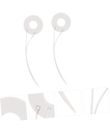 Healeved 2pcs Replacement Hot Rings Hairdressing Ceramic Coil Curling Iron Heated Curlers Heating Coil Coils Heating Plate Repair Kit Hair Cutting Machine Plastic Tool White Outer Diameter - Buy Online on SooperMarket.com