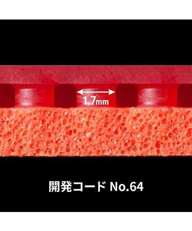 Butterfly Tenergy 64 FX Table Tennis Rubber | Professional Inverted Rubber | 1.7mm, 1.9mm, or 2.1mm | Red or Black - 2.1mm Black - Buy Online on SooperMarket.com