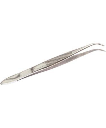 SE 3.5 Stainless Steel Curved Splinter Tweezers - Precision-Pointed Tweezers for Splinter Removal - Buy Online on SooperMarket.com
