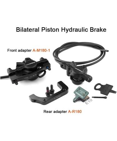 Bibike Tektro eBike Hydraulic Disc Brake with Induction Control System & 2 Rotors - 180mm Front, 180mm Rear - Buy Online on SooperMarket.com