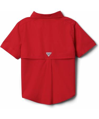 Columbia Little Boys' Bonehead Short Sleeve Shirt - Red Spark | Size Medium - Buy Online on SooperMarket.com
