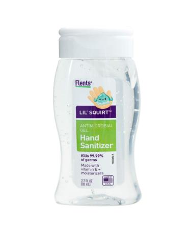 Flents Lil' Squirt Hand Sanitizer Gel 2.7 Fl Oz Made in The USA 2.7 Fl Oz (Pack of 1)