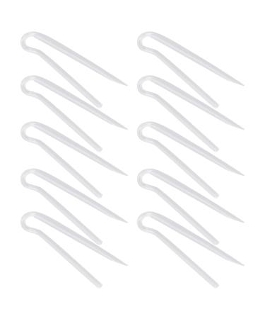 Pack of 10 hearing aid tubes flexible type R BTE earmold hearing aid tubes replacement acoustic tube type R (3.1 * 2.0 mm)