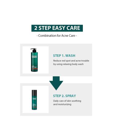Dashu Daily Acne Relax Body Wash 16.9fl oz - Cooling Acne Treatment - Buy Online on SooperMarket.com