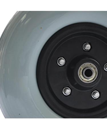 Wheelchair Front Wheel Wheelchair Wheels 8 inch Solid Tire Electric Wheelchair Accessories Wheelchair Front Small Wheel Without Pneumatic Tires/8Inch - Buy Online on SooperMarket.com