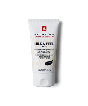 Erborian Erborian - Milk & Peel Mask -Exfoliating and Refining Sesame Milk Rich Mask - Korean Face Mask - For All Skin Types and Complexion - 2 oz  2 fl. oz.