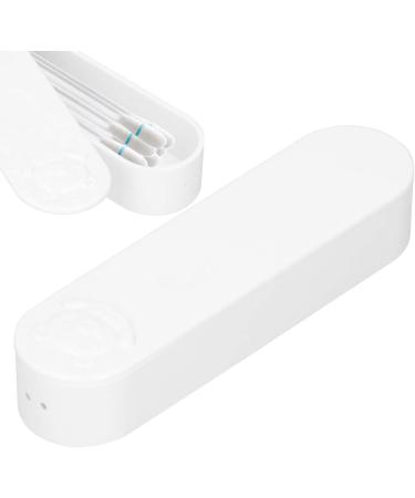 EBTools Reusable Cotton Swab Travel Case - Eco-Friendly Q-Tips for Makeup No Waste Easy Clean White - Perfect for Home & Travel - Buy Online on SooperMarket.com
