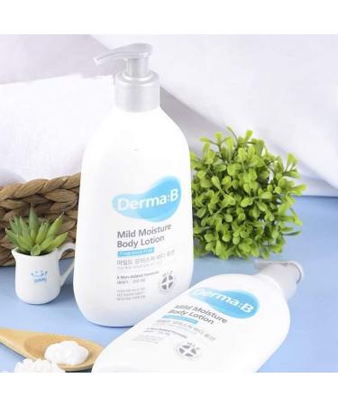 Derma:B Fragrance-Free Mild Moisture Body Lotion 13.5 fl oz â€“ Hydrating & Gentle Care - Buy Online on SooperMarket.com