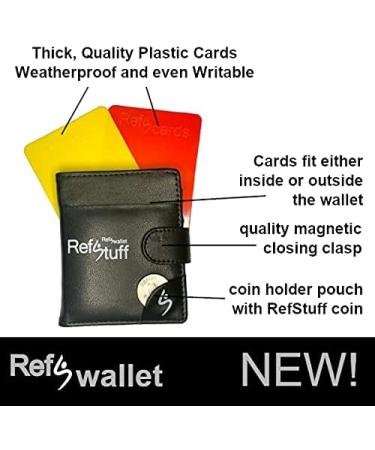 RefStuff RefSwallet Soccer Referee Wallet Scorepad - Official Notebook for Match Scoring - Buy Online on SooperMarket.com