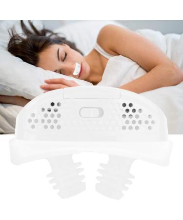 LIULDASHUN Professional Electric Anti Snoring Device - White | Snoring Aid for Better Sleep & Health - Buy Online on SooperMarket.com
