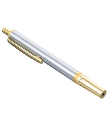 DOITOOL 1Pc Stainless Steel Lancet Point Pen Cupping Bloodletting Pen for Blood Glucose Test