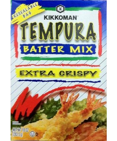Kikkoman, Extra Crispy Tempura Batter Mix, 10oz Box (Pack of 4) by Kikkoman